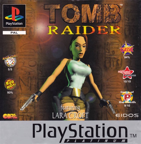 Tomb Raider, Platinum Ed., w/o Manual, Boxed